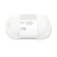 sandnes-garn-line-1001-true-white