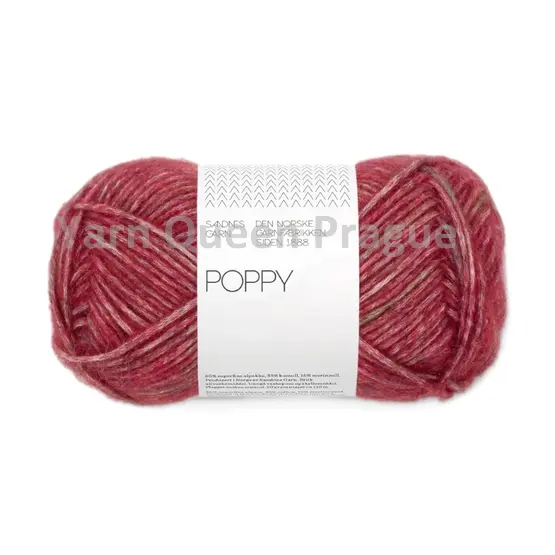 sandnes-garn-poppy-4510-cranberry-crush