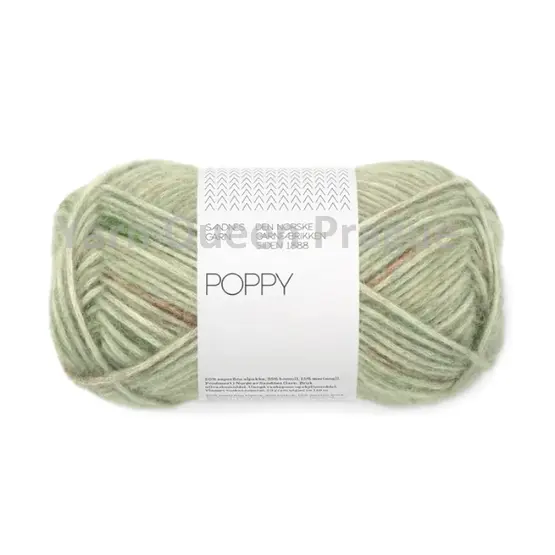 sandnes-garn-poppy-8520-green-marble