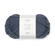 TYKK LINE 6061 Mørk blågrå TYKK LINE 6061 Mørk blågrå