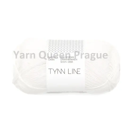 sandnes-garn-tynn-line-1001-true-white