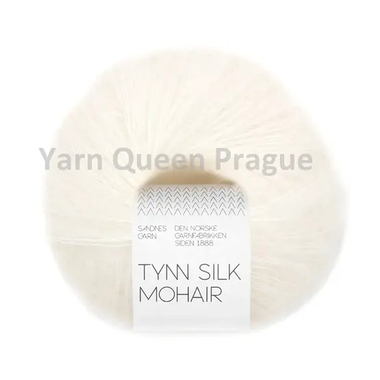 sandnes-garn-tynn-silk-mohair-1001-white