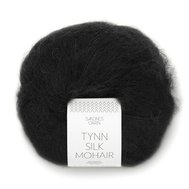 TYNN SILK MOHAIR 1099 Svart