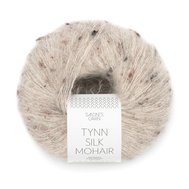 TYNN SILK MOHAIR 2600 Greige Tweed