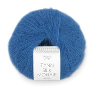 TYNN SILK MOHAIR 6044 Regatta blå