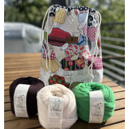 Yarn Queen projektová taška  Paní Ovce