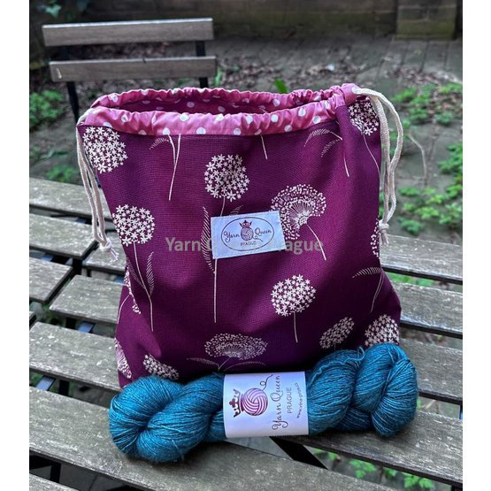 projektová taška Yarn Queen pampelišky velka .jpg