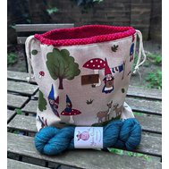 Yarn Queen projektová taška Paní Trpaslíková